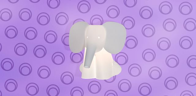elephant small / trophy small DIY